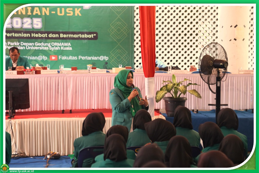 Ketua ZI Fakultas Pertanian USK Sosialisasikan Zona Integritas pada PAKARMARU 2025