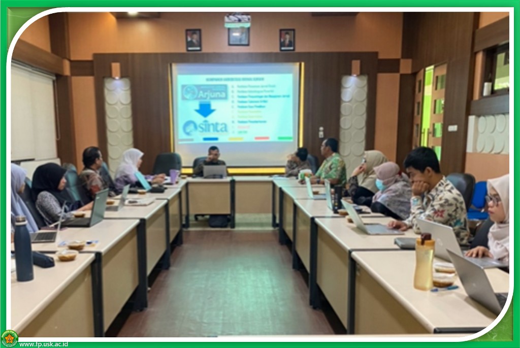 Workshop Peningkatan Akreditasi Jurnal Fakultas Pertanian USK